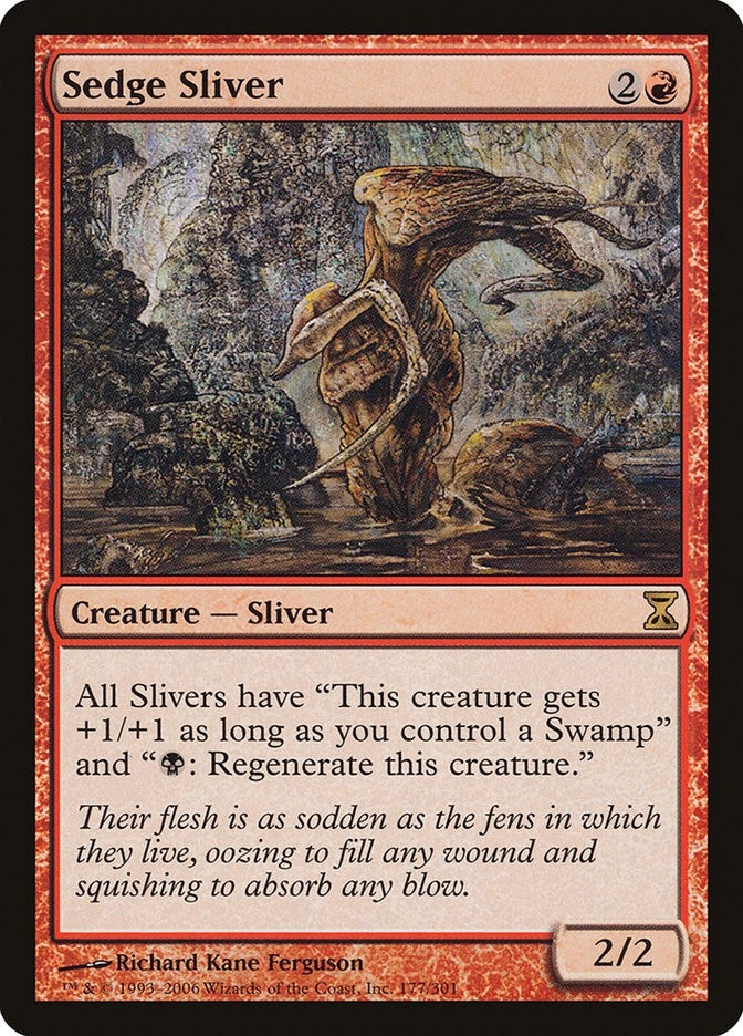 Image for Sedge Sliver (177) (TSP) - Magic: The Gathering