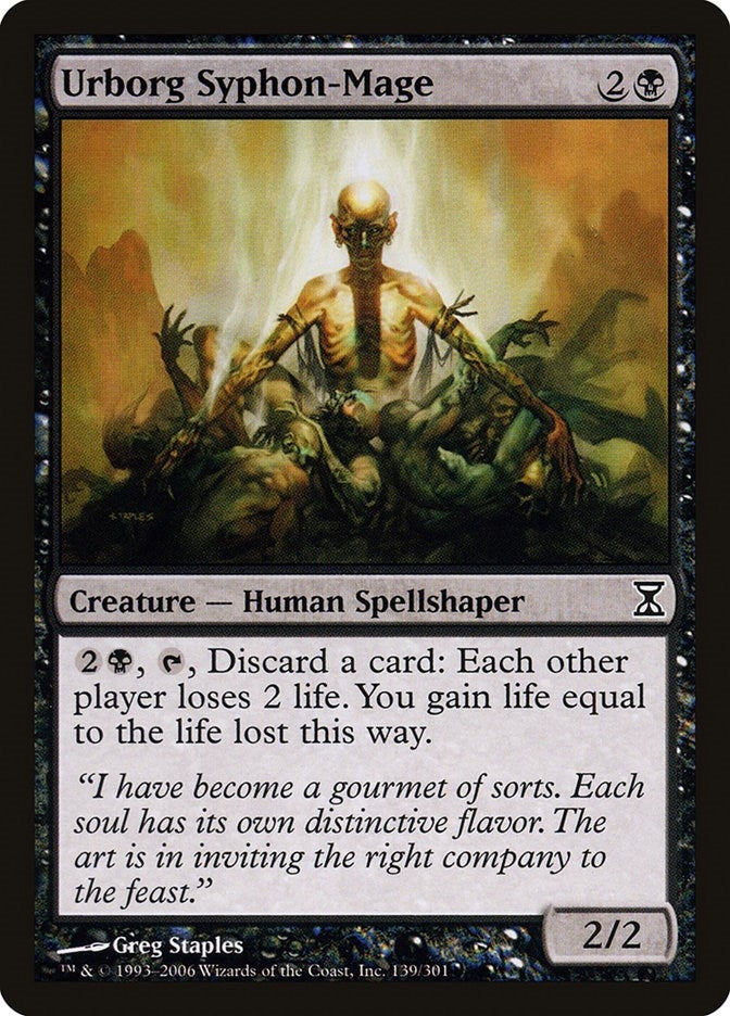 Image for Urborg Syphon-Mage (139) (TSP) - Magic: The Gathering