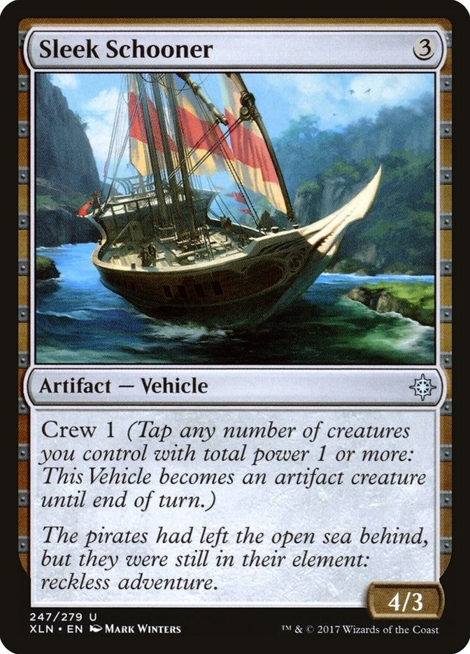 Sleek Schooner (247) (XLN)