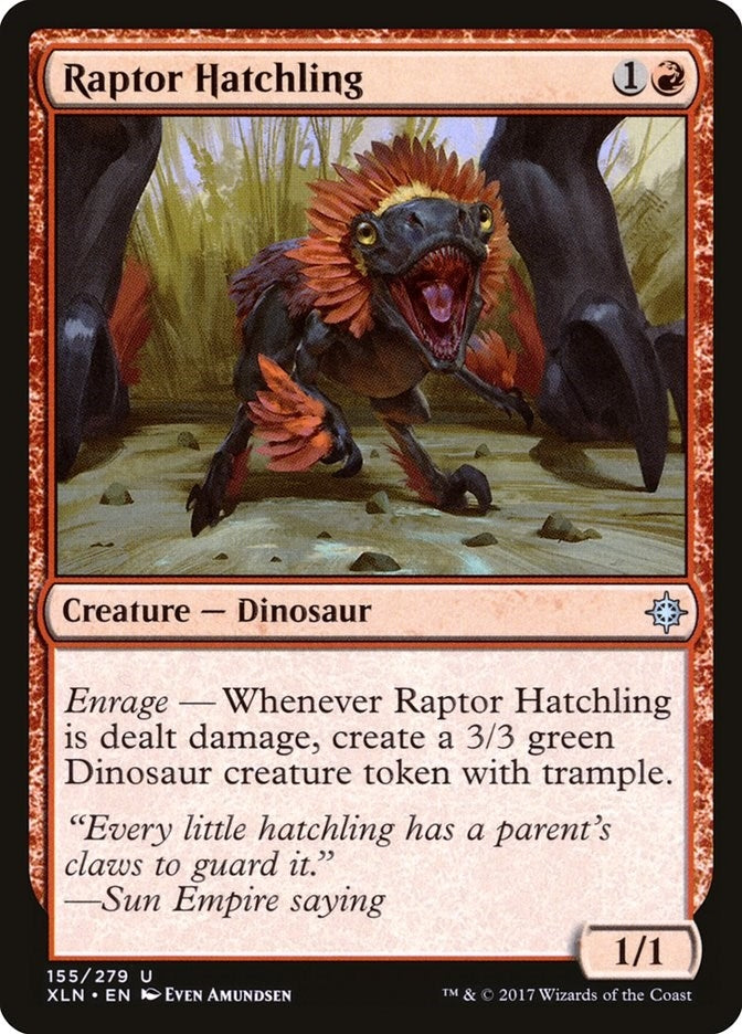 Raptor Hatchling (155) (XLN)