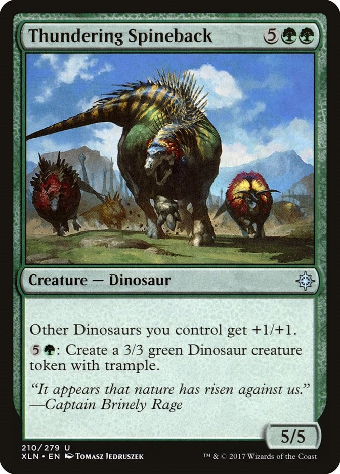 Thundering Spineback (210) (XLN)