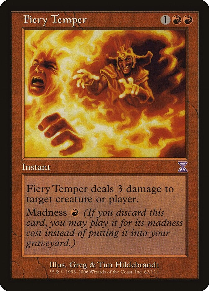 Image for Fiery Temper (62) (TSB) - Magic: The Gathering