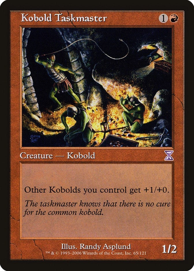 Image for Kobold Taskmaster (65) (TSB) - Magic: The Gathering