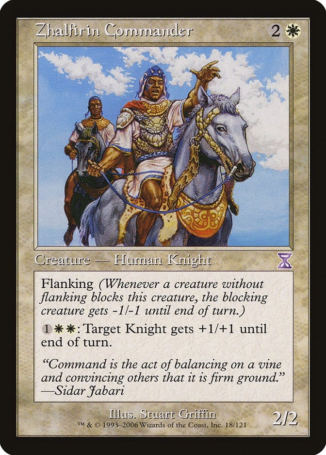 Image for Zhalfirin Commander (18) (TSB) - Magic: The Gathering