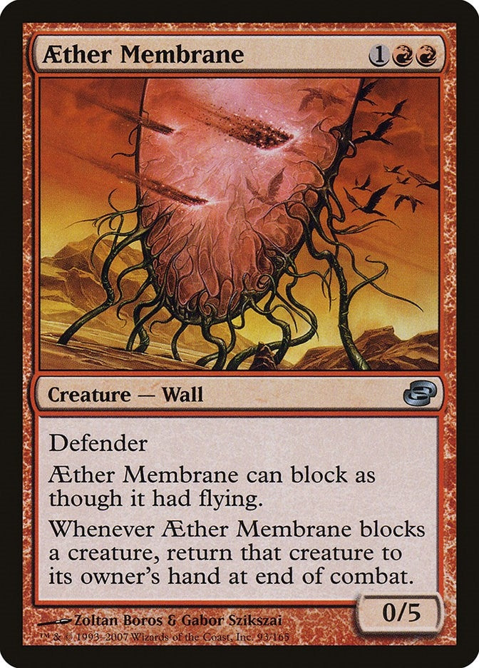 Image for Aether Membrane (93) (PLC) - Magic: The Gathering