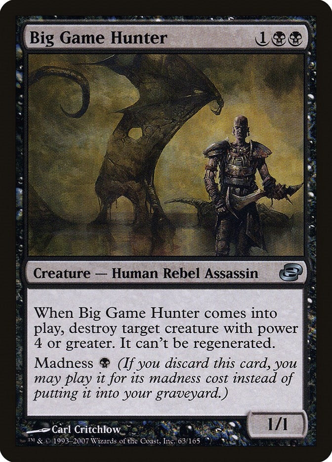 Image for Big Game Hunter (63) (PLC) - Magic: The Gathering