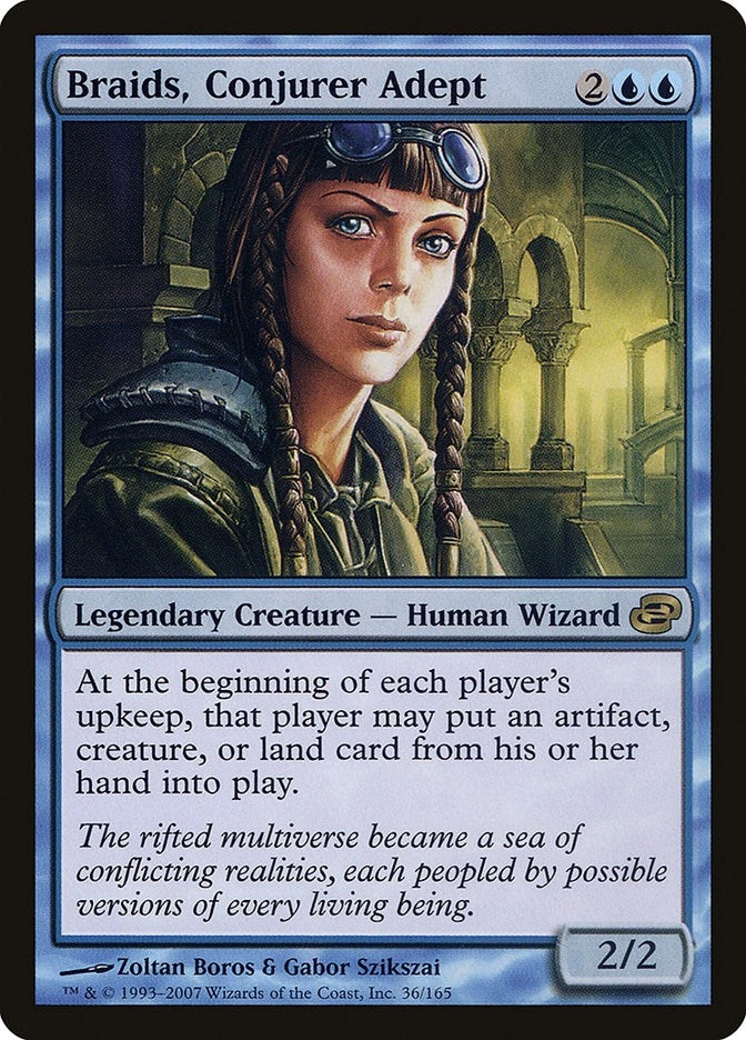 Image for Braids, Conjurer Adept (36) (PLC) - Magic: The Gathering
