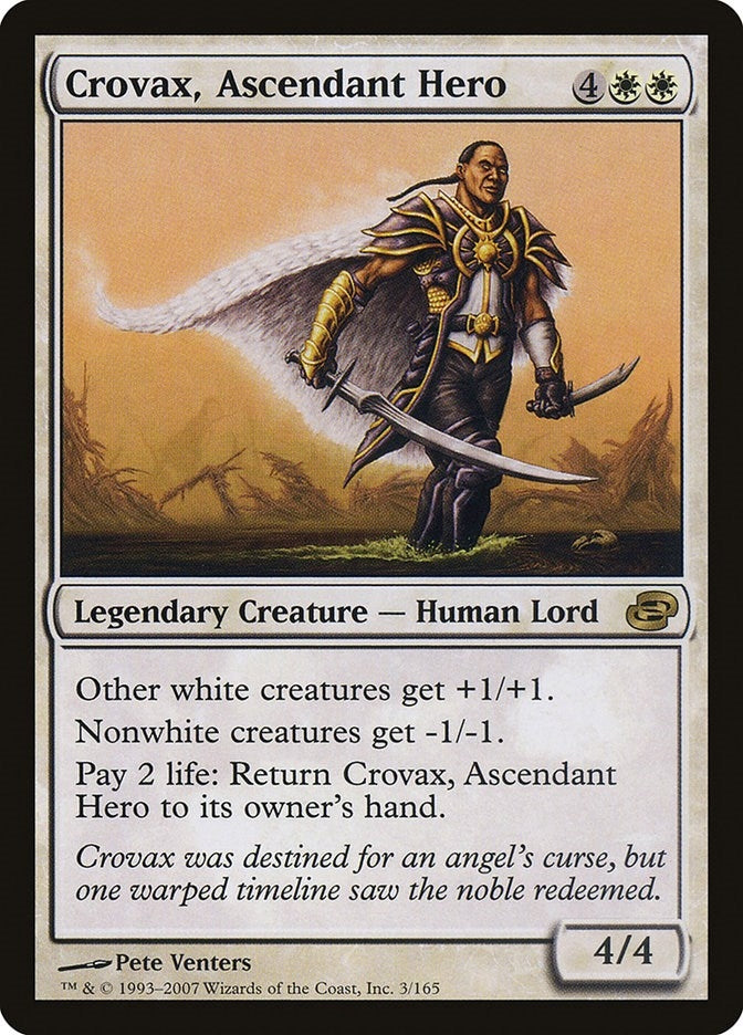 Image for Crovax, Ascendant Hero (3) (PLC) - Magic: The Gathering