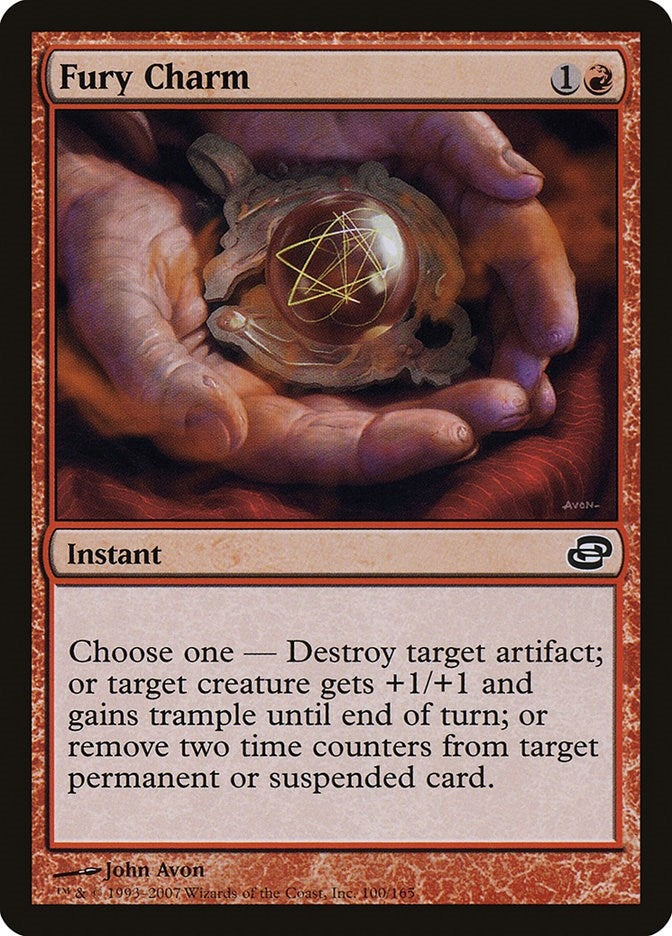 Image for Fury Charm (100) (PLC) - Magic: The Gathering