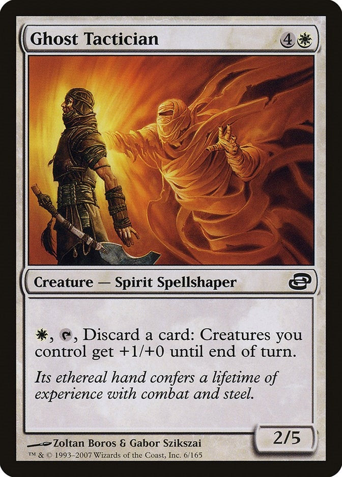 Image for Ghost Tactician (6) (PLC) - Magic: The Gathering