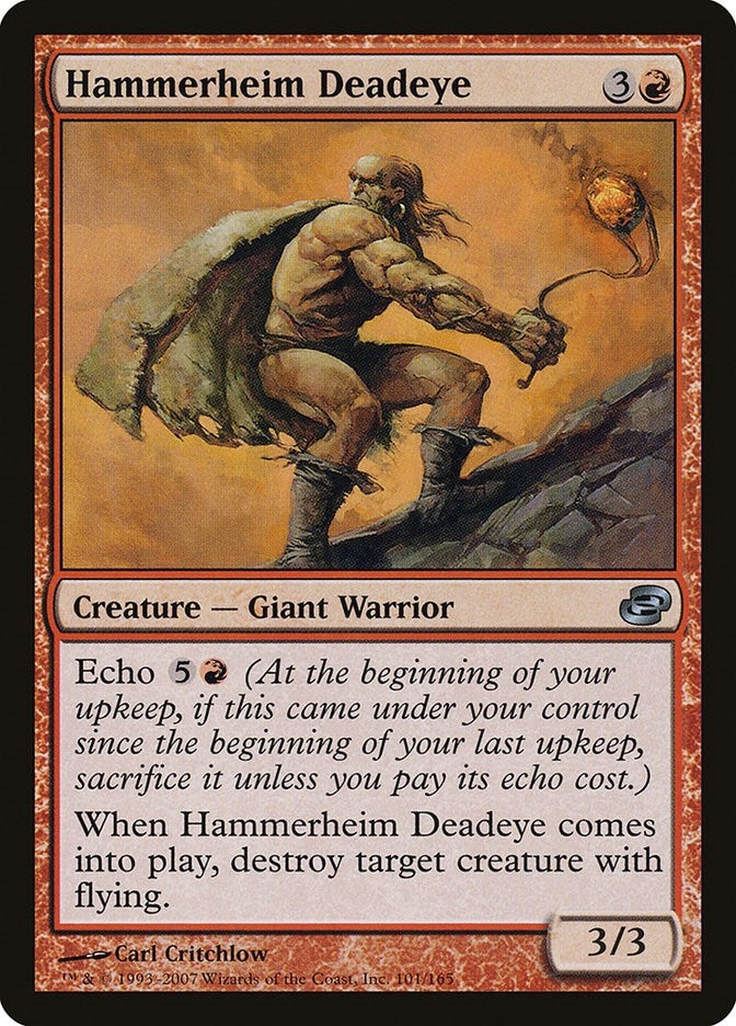 Image for Hammerheim Deadeye (101) (PLC) - Magic: The Gathering