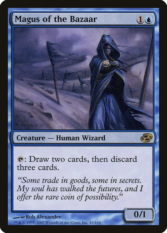 Image for Magus of the Bazaar (43) (PLC) - Magic: The Gathering