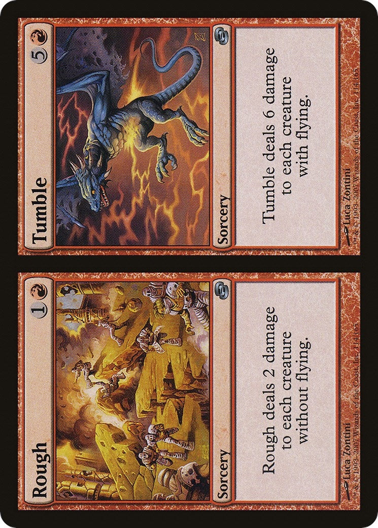 Image for Rough // Tumble (114) (PLC) - Magic: The Gathering