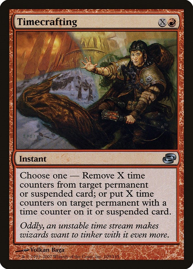 Image for Timecrafting (109) (PLC) - Magic: The Gathering