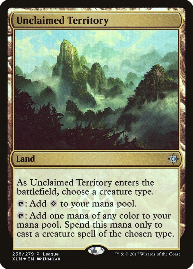 Image for Unclaimed Territory (258) (LEP) - Magic: The Gathering