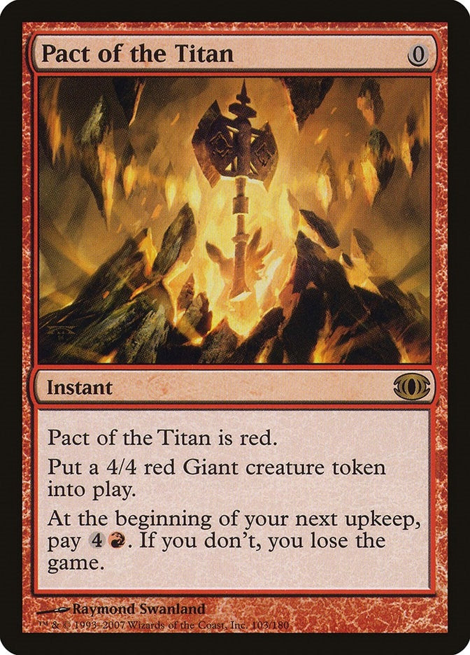 Image for Pact of the Titan (103) (FUT) - Magic: The Gathering