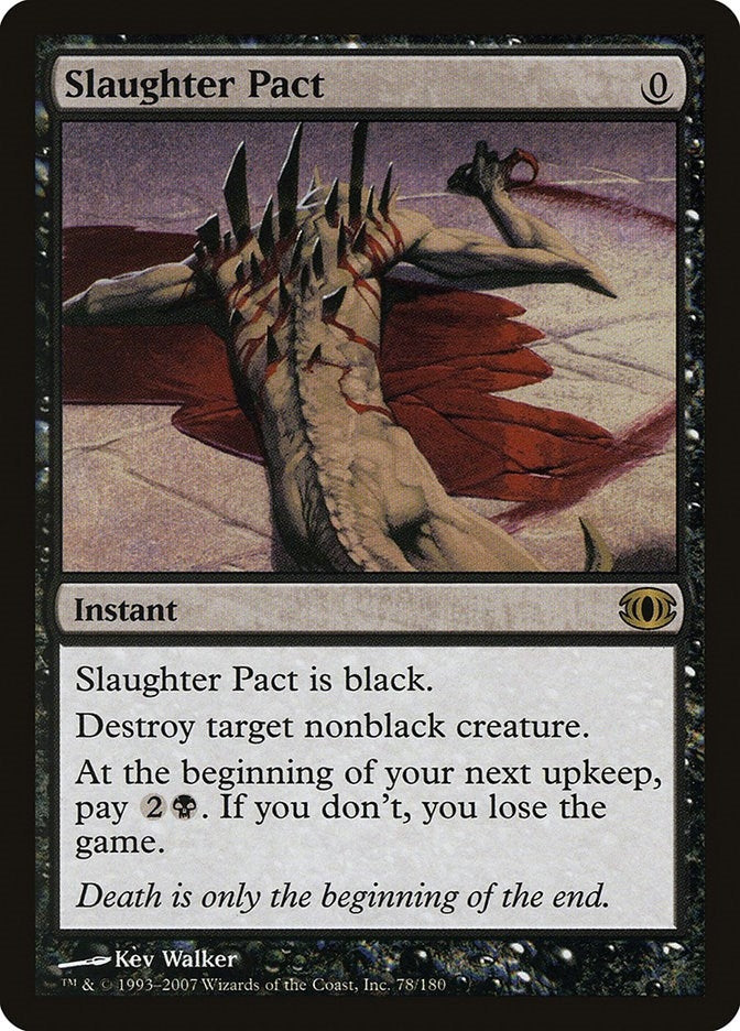 Image for Slaughter Pact (78) (FUT) - Magic: The Gathering