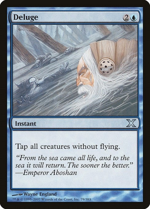 Image for Deluge (79) (10E) - Magic: The Gathering