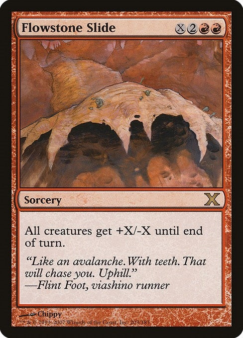 Image for Flowstone Slide (203) (10E) - Magic: The Gathering