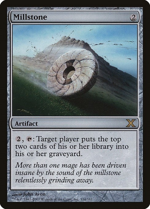 Image for Millstone (334) (10E) - Magic: The Gathering
