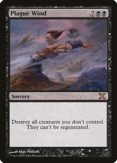 Image for Plague Wind (169) (10E) - Magic: The Gathering