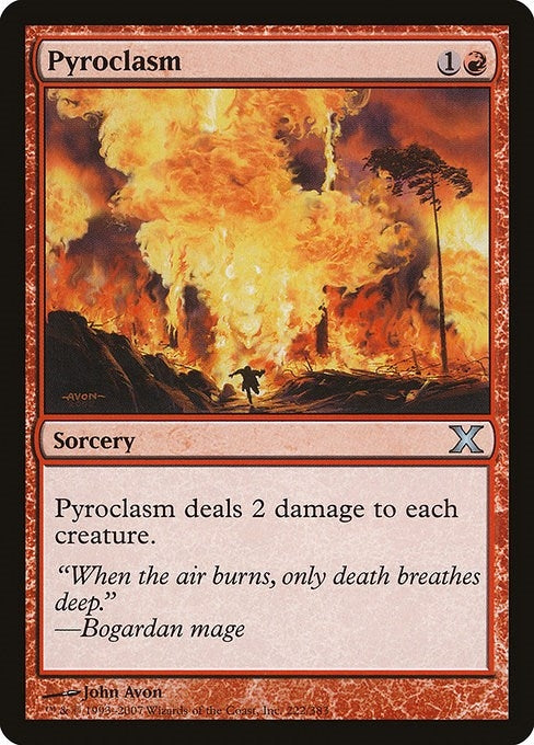 Image for Pyroclasm (222) (10E) - Magic: The Gathering