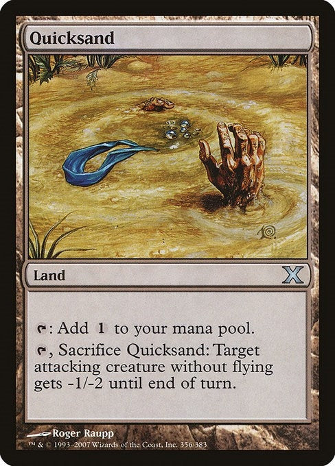Image for Quicksand (356) (10E) - Magic: The Gathering