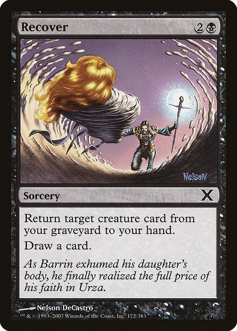 Image for Recover (172) (10E) - Magic: The Gathering