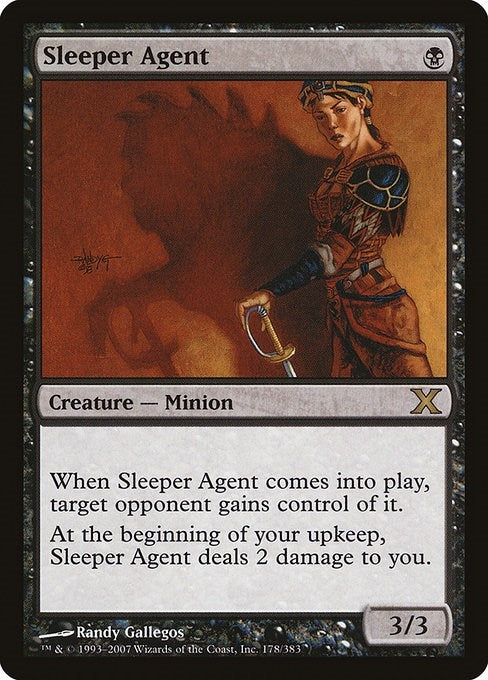 Image for Sleeper Agent (178) (10E) - Magic: The Gathering