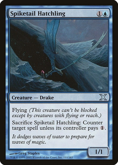 Image for Spiketail Hatchling (111) (10E) - Magic: The Gathering
