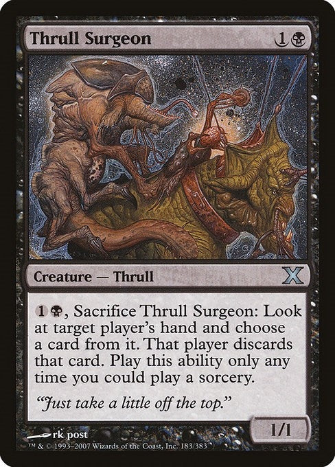 Image for Thrull Surgeon (183) (10E) - Magic: The Gathering