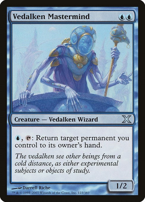 Image for Vedalken Mastermind (123) (10E) - Magic: The Gathering