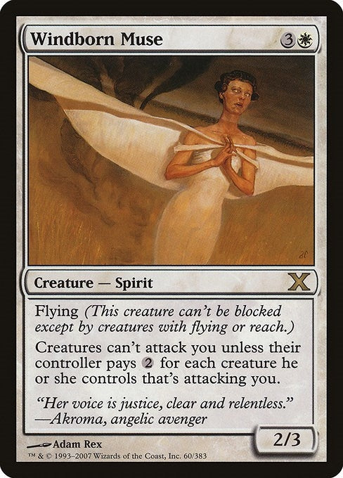 Image for Windborn Muse (60) (10E) - Magic: The Gathering