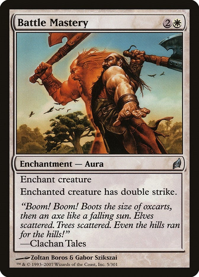 Image for Battle Mastery (5) (LRW) - Magic: The Gathering