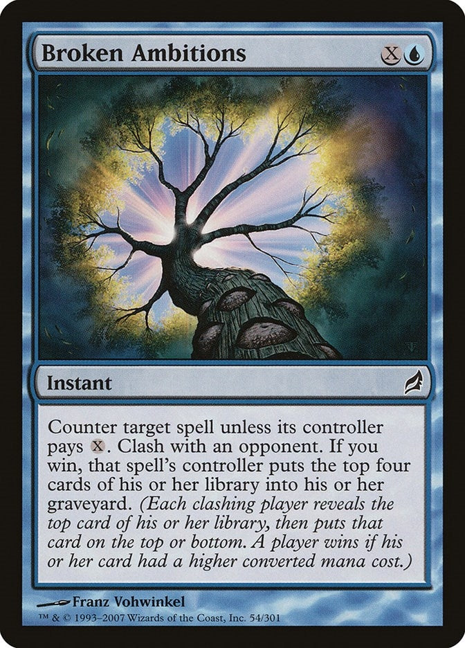 Image for Broken Ambitions (54) (LRW) - Magic: The Gathering