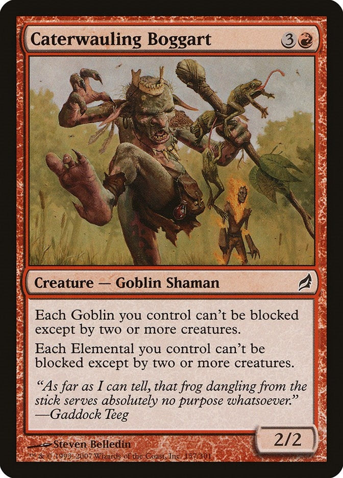 Image for Caterwauling Boggart (157) (LRW) - Magic: The Gathering