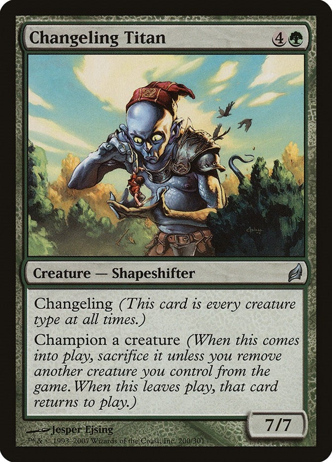 Image for Changeling Titan (200) (LRW) - Magic: The Gathering