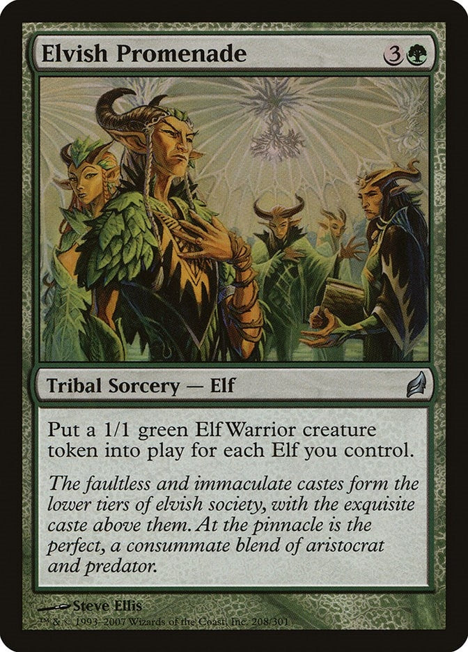 Image for Elvish Promenade (208) (LRW) - Magic: The Gathering