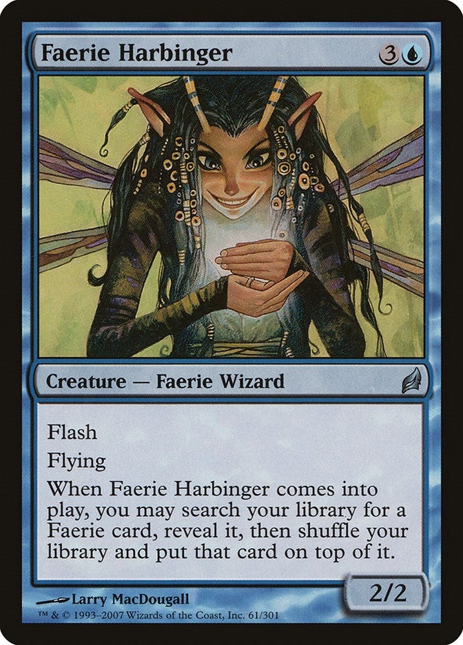 Image for Faerie Harbinger (61) (LRW) - Magic: The Gathering
