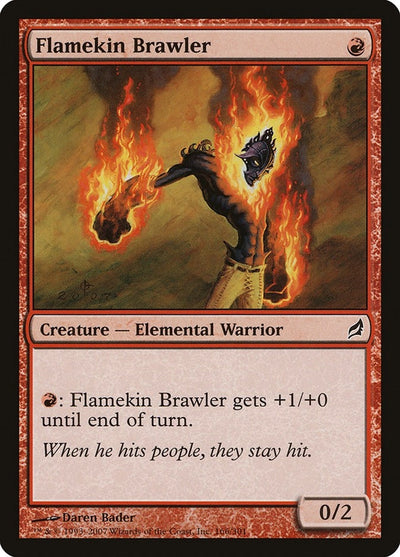 Flamekin Brawler (166) (LRW)