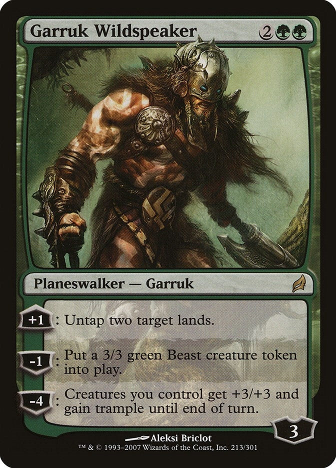 Image for Garruk Wildspeaker (213) (LRW) - Magic: The Gathering
