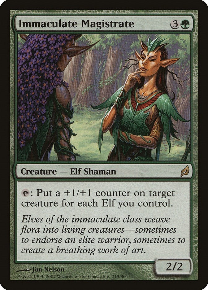 Image for Immaculate Magistrate (219) (LRW) - Magic: The Gathering