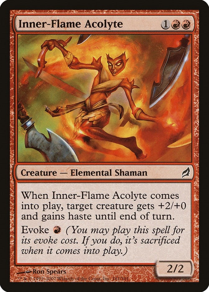 Image for Inner-Flame Acolyte (181) (LRW) - Magic: The Gathering