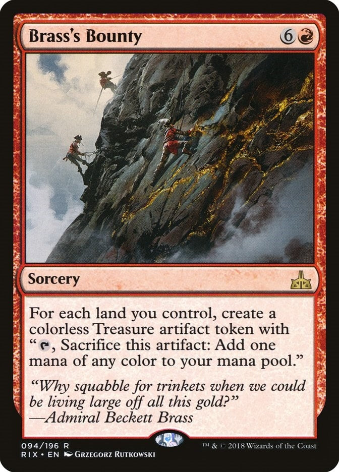Brass's Bounty (94) (RIX) Japanese