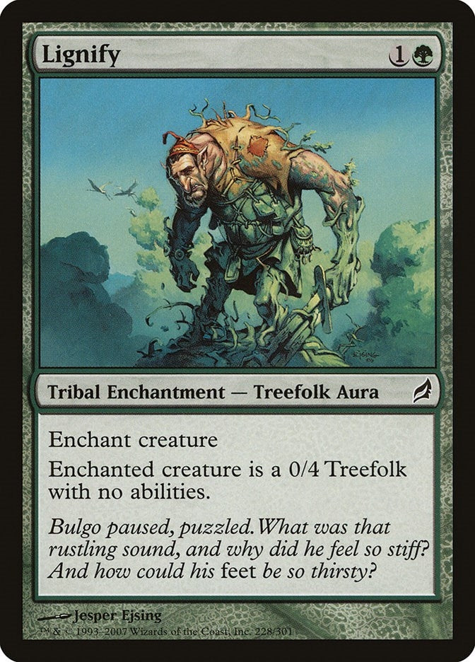 Image for Lignify (228) (LRW) - Magic: The Gathering