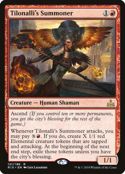 Tilonalli's Summoner (121) (RIX) Japanese