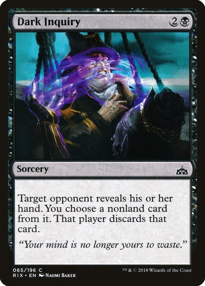 Dark Inquiry (65) (RIX)