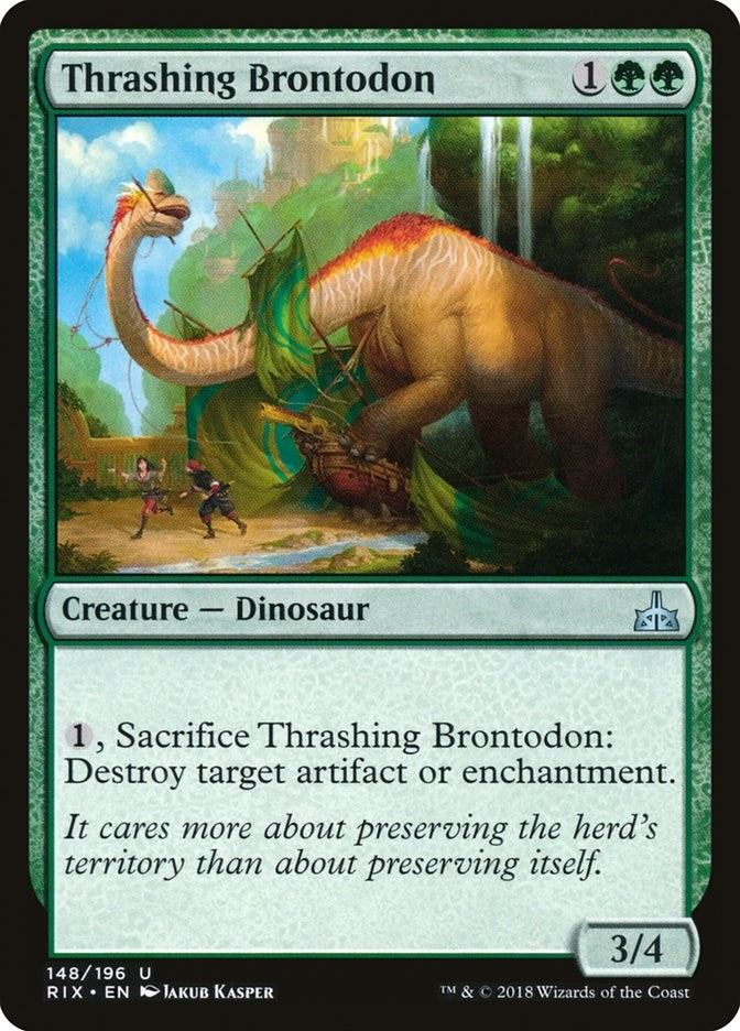 Thrashing Brontodon (148) (RIX)