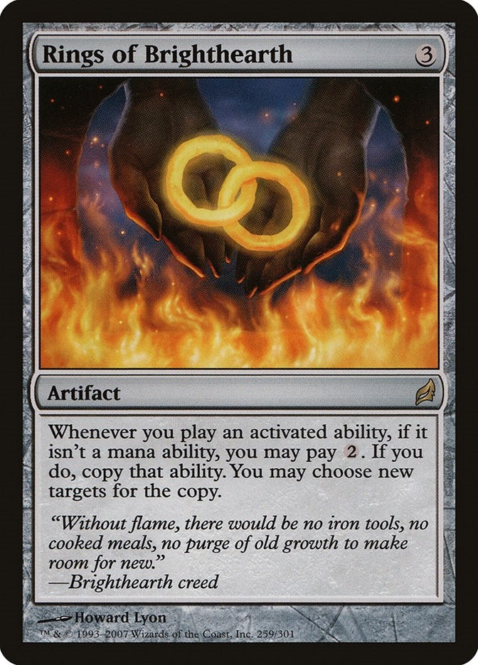 Image for Rings of Brighthearth (259) (LRW) - Magic: The Gathering
