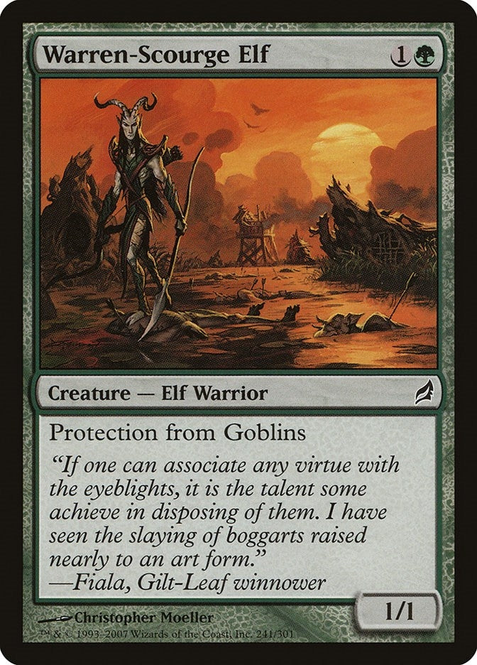 Image for Warren-Scourge Elf (241) (LRW) - Magic: The Gathering